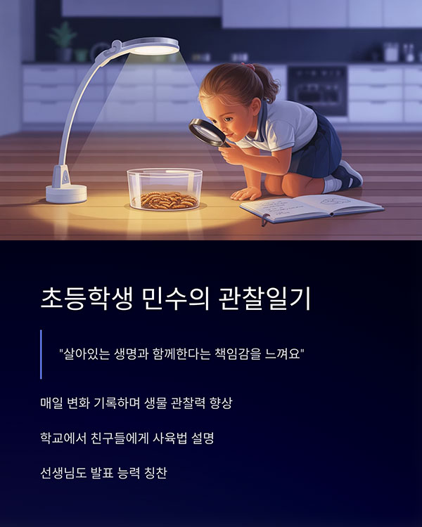 스토리텔링: 초등학생 민수의 관찰일기
