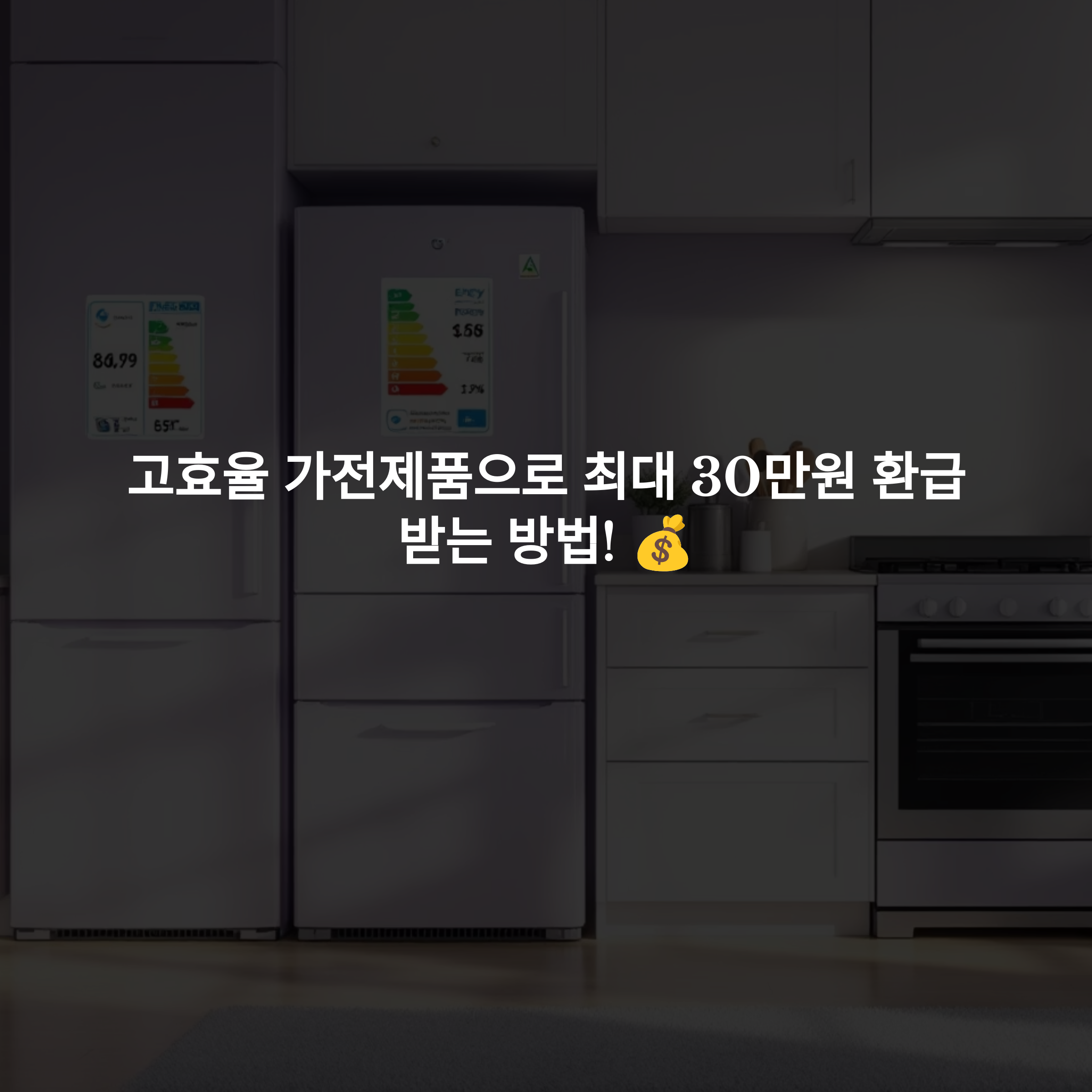 고효율 가전 환급 8월 30만원