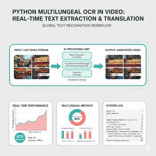 Python으로 영상에서 다중 언어 환경 OCR(Multilingual OCR) 구현