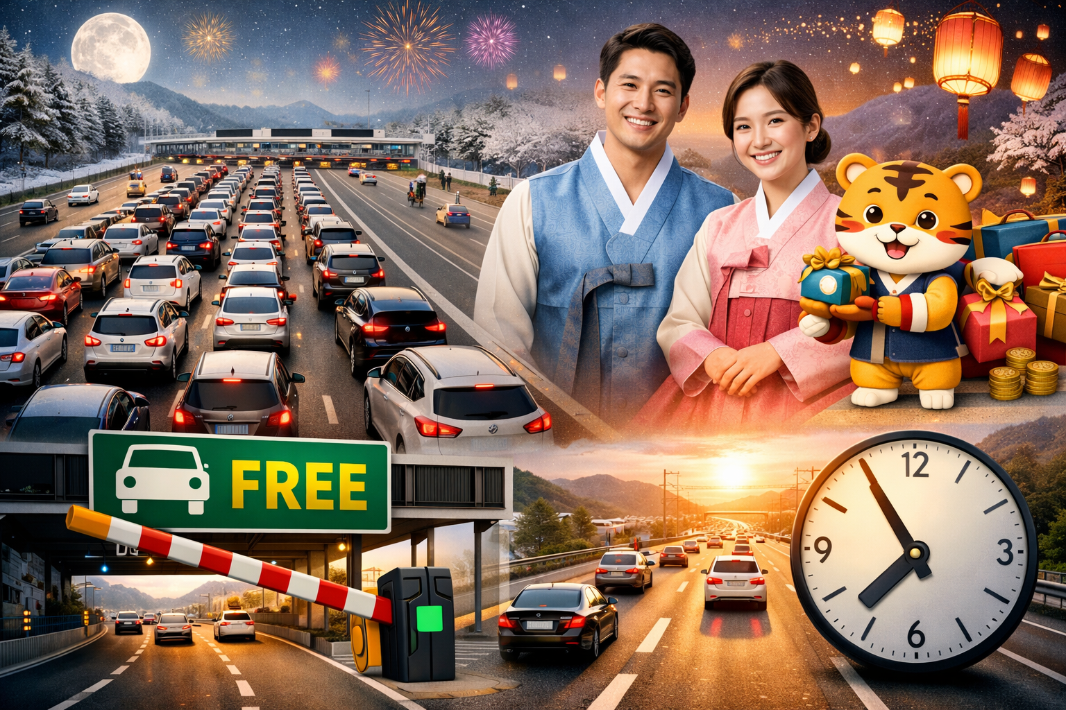 설 연휴 고속도로 무료