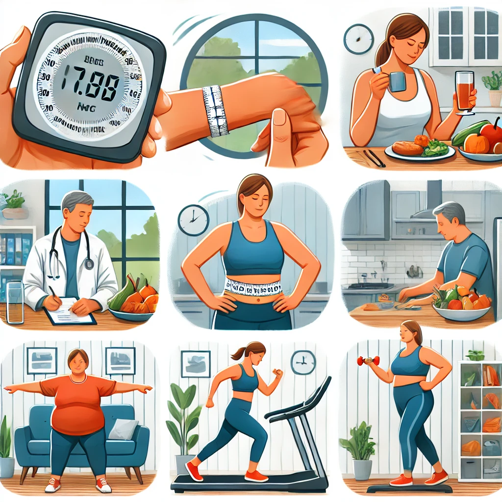 중년 다이어트 관련 사진