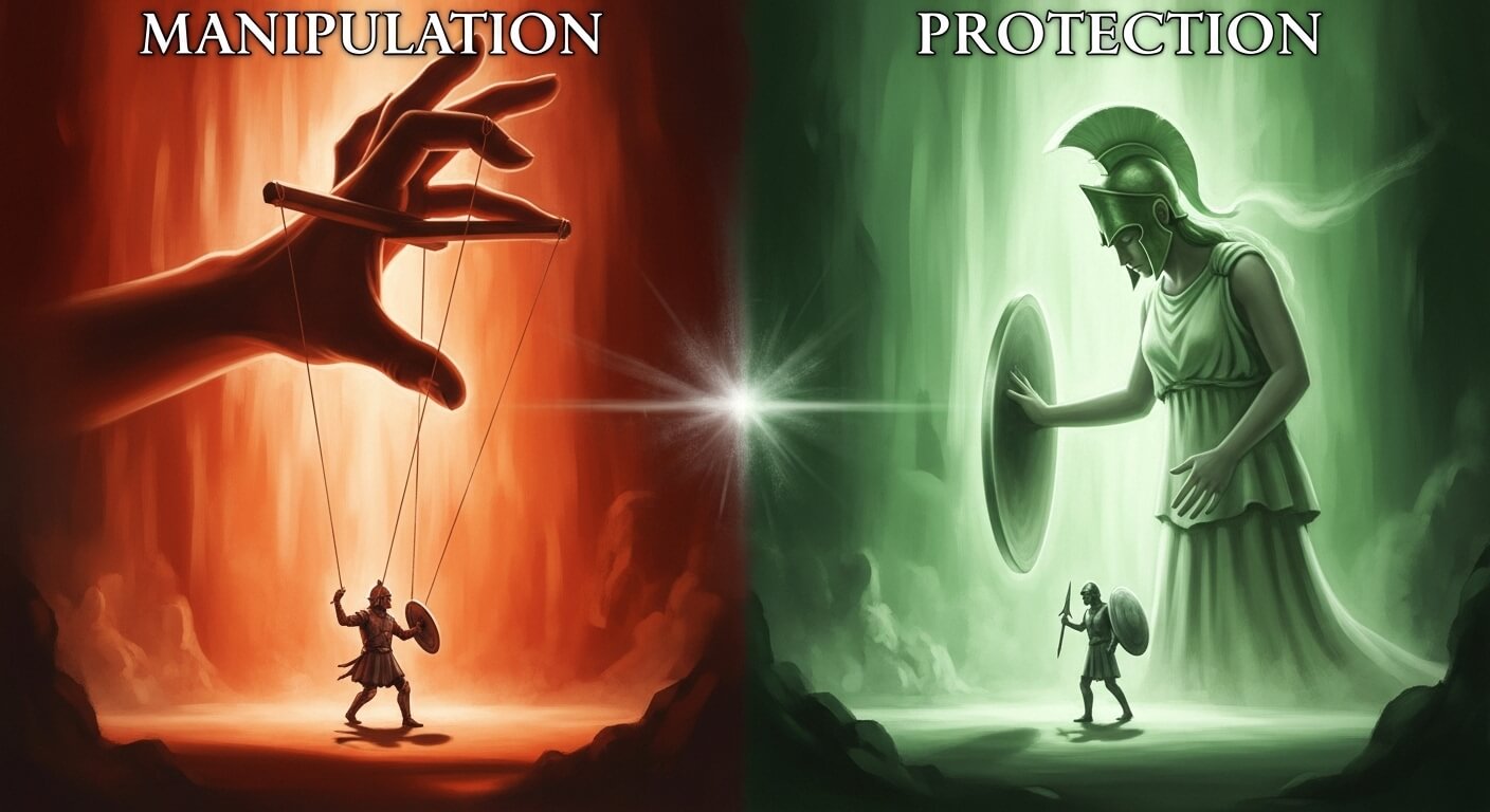 조종 vs 보호, 신들의 인간 관계 방식 비교 관련 사진