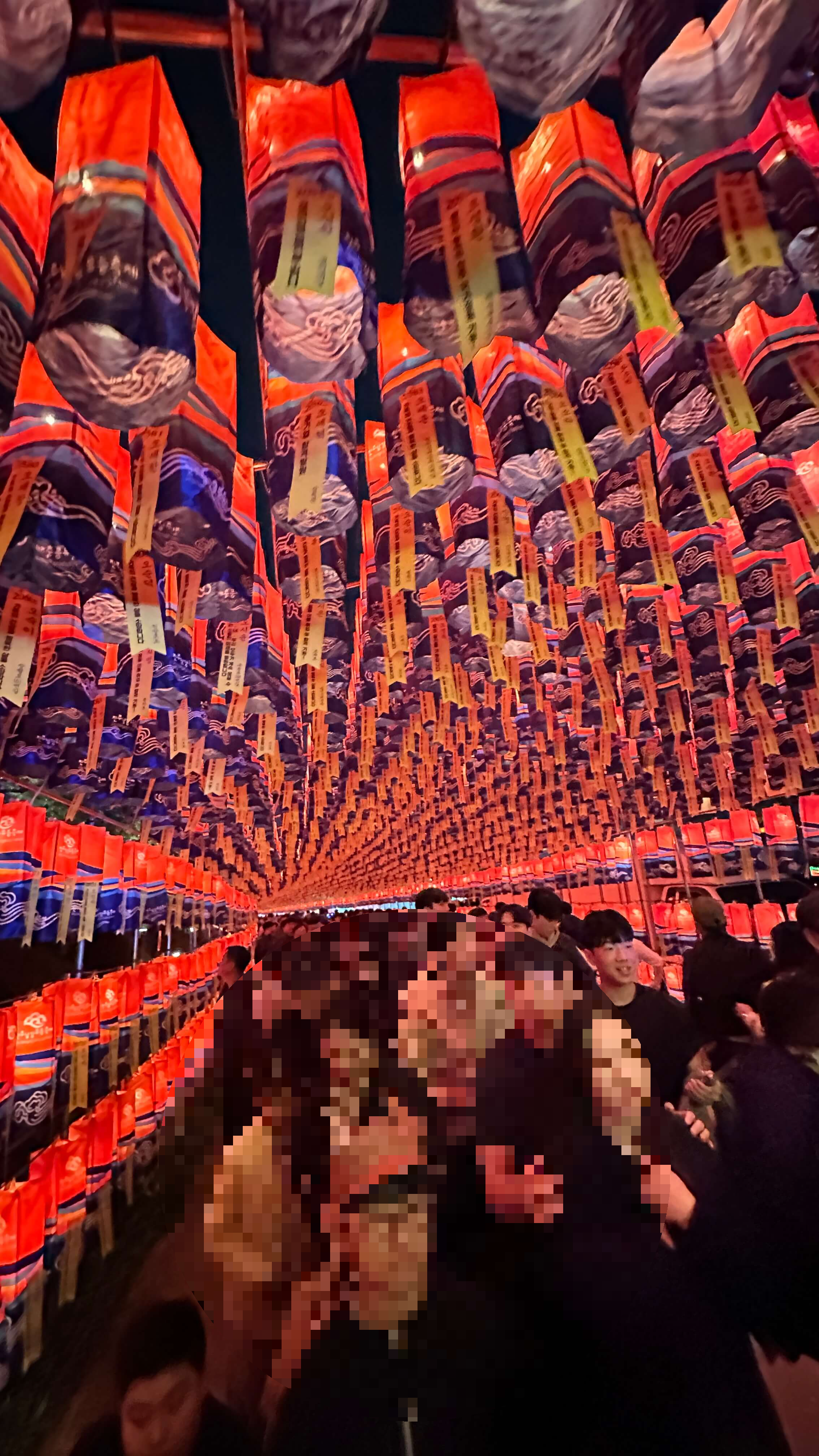 진주남강유등축제 분위기