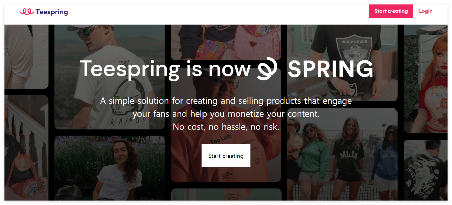 teespring pod platform