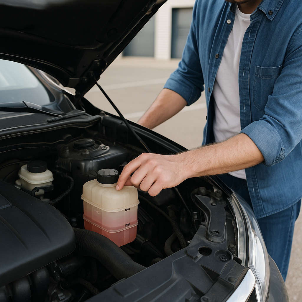 승용차 냉각수 레벨점검방법 셀프 확인 요령