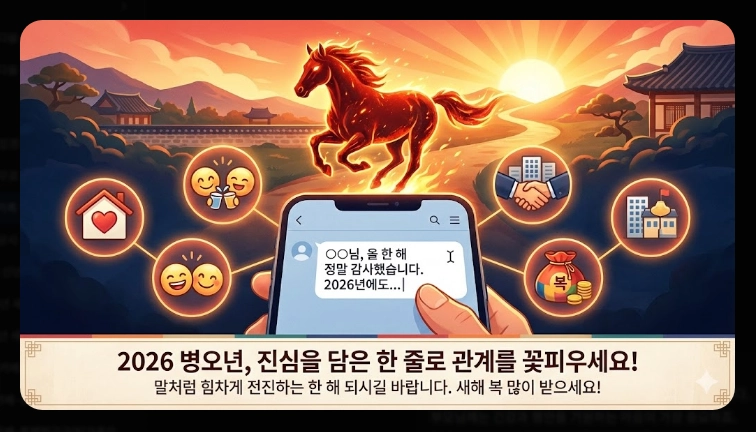 2026년 새해 카톡 메시지 완벽 가이드