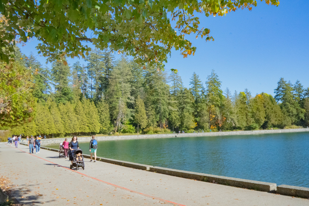 밴쿠버 스탠리 공원 자전거