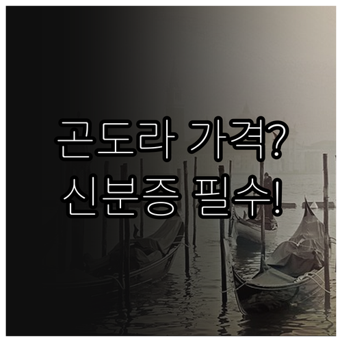 임진각 평화곤도라 티켓 가격과 신분증..