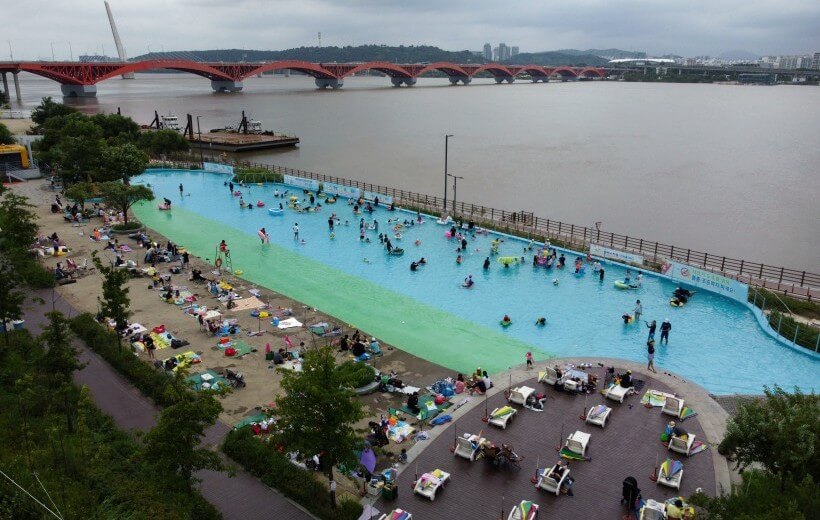 한강 야외수영장
