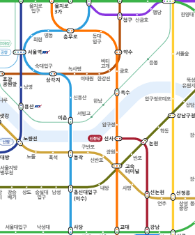 서울 지하철 노선도 크게보기 사진