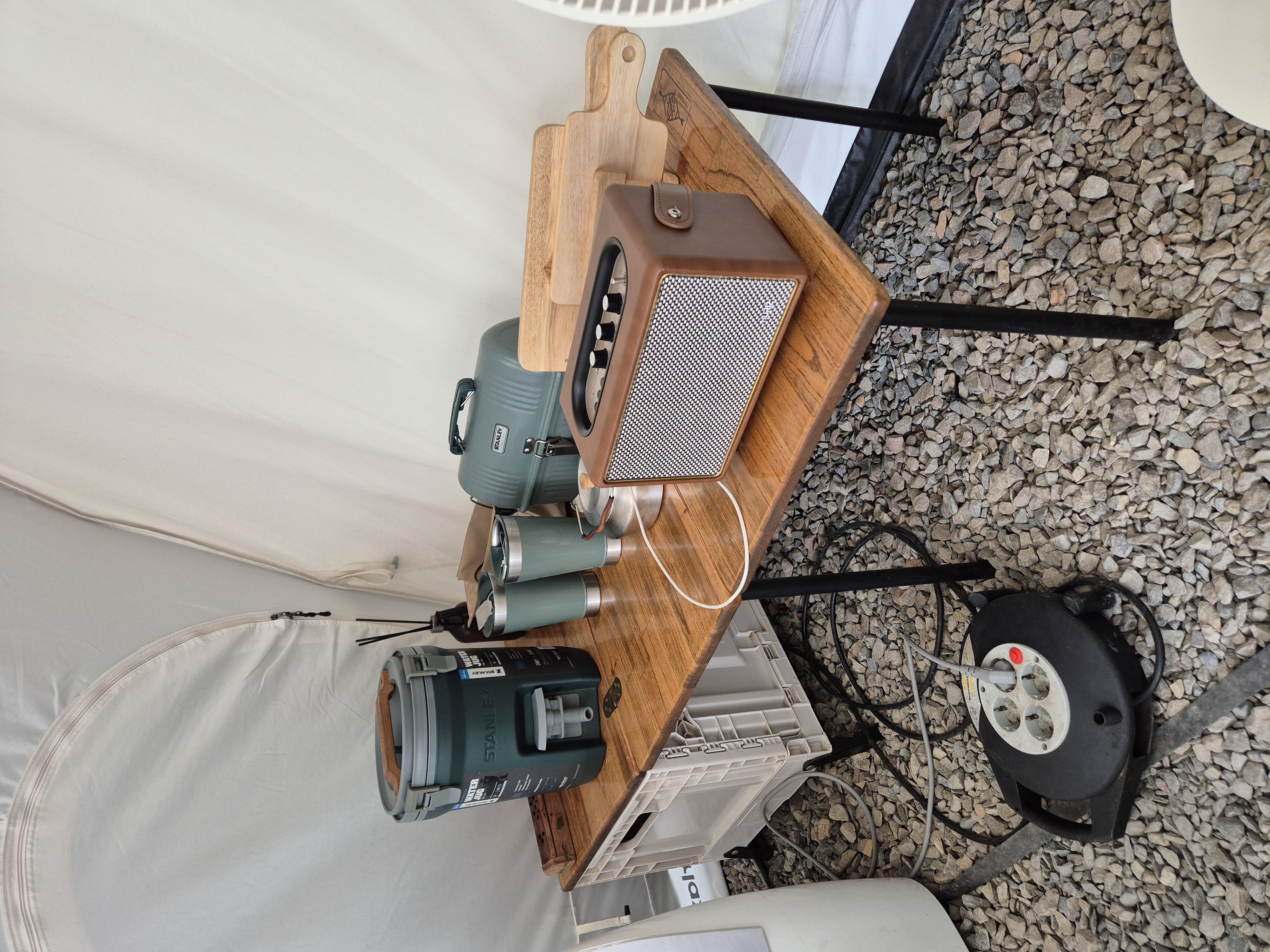 B시트 식사텐트 소품들