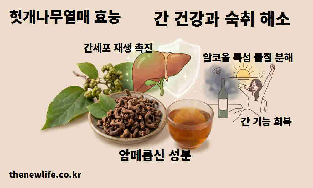 헛개나무열매 효능 간 건강 숙취 해소
