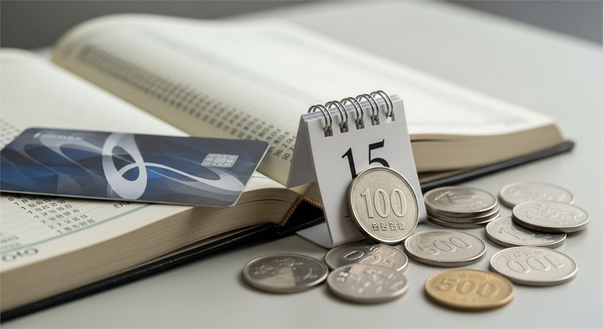 배당 입금 확인을 상징적으로 보여주는 장면