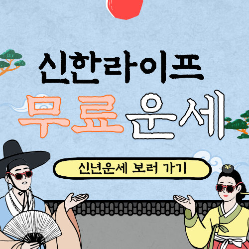 신한라이프 2024 무료 운세 토정비결