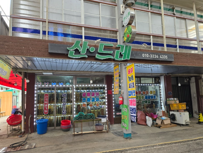 자연산 버섯가게 산드레