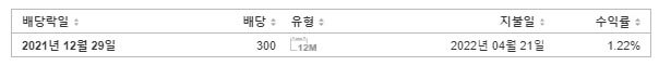 랩지노믹스 배당금 지급일
