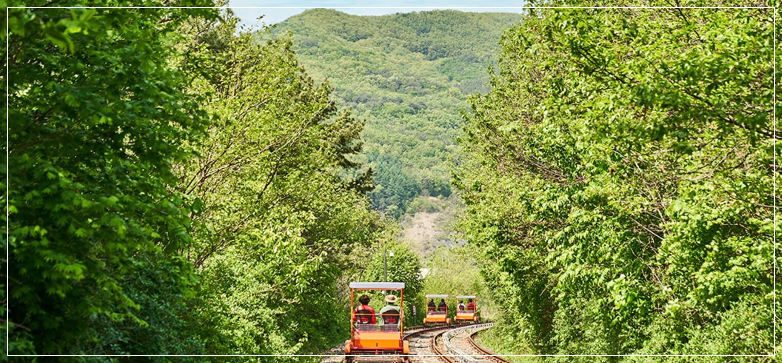 가평 가볼만한곳 베스트10 가평 레일파크(레일바이크)
