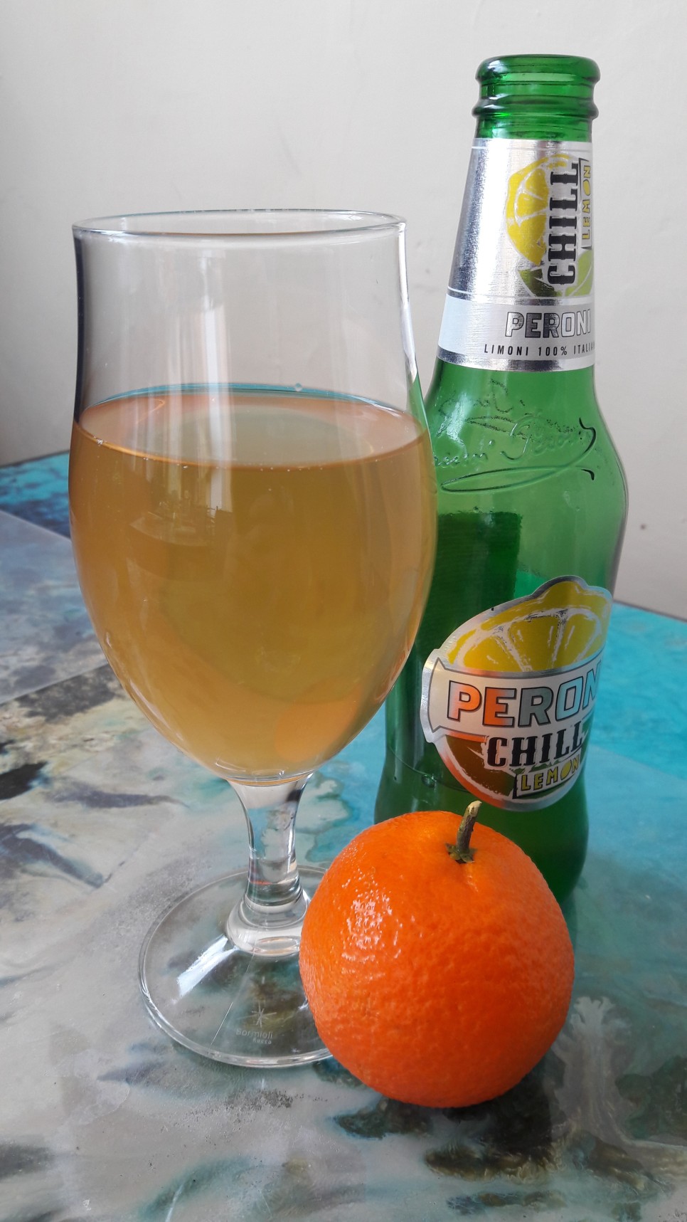포지타노 특산품 레몬맥주와 오렌지