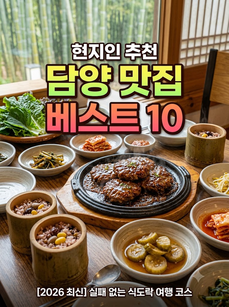 담양 맛집 베스트10