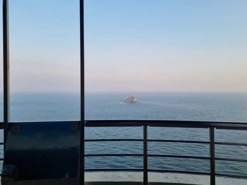 태종대 전망대에 도착한 모습입니다.