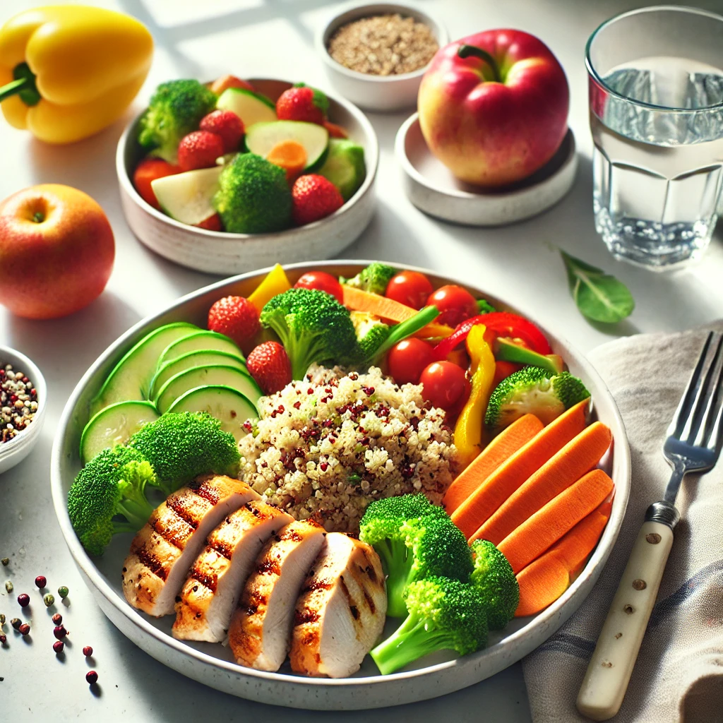 건강한 식단 구성 관련 사진