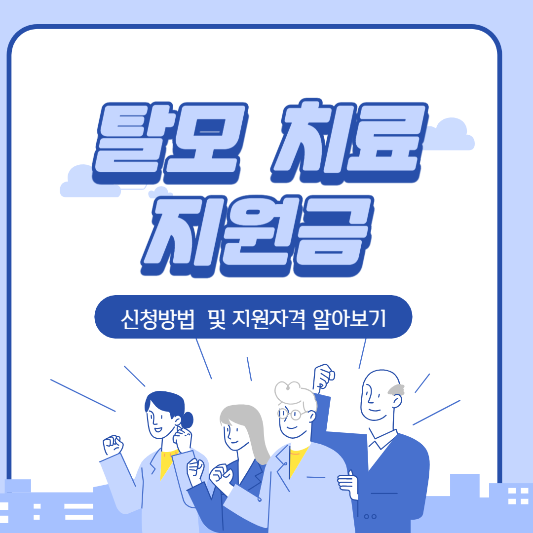 탈모지원금 삽화