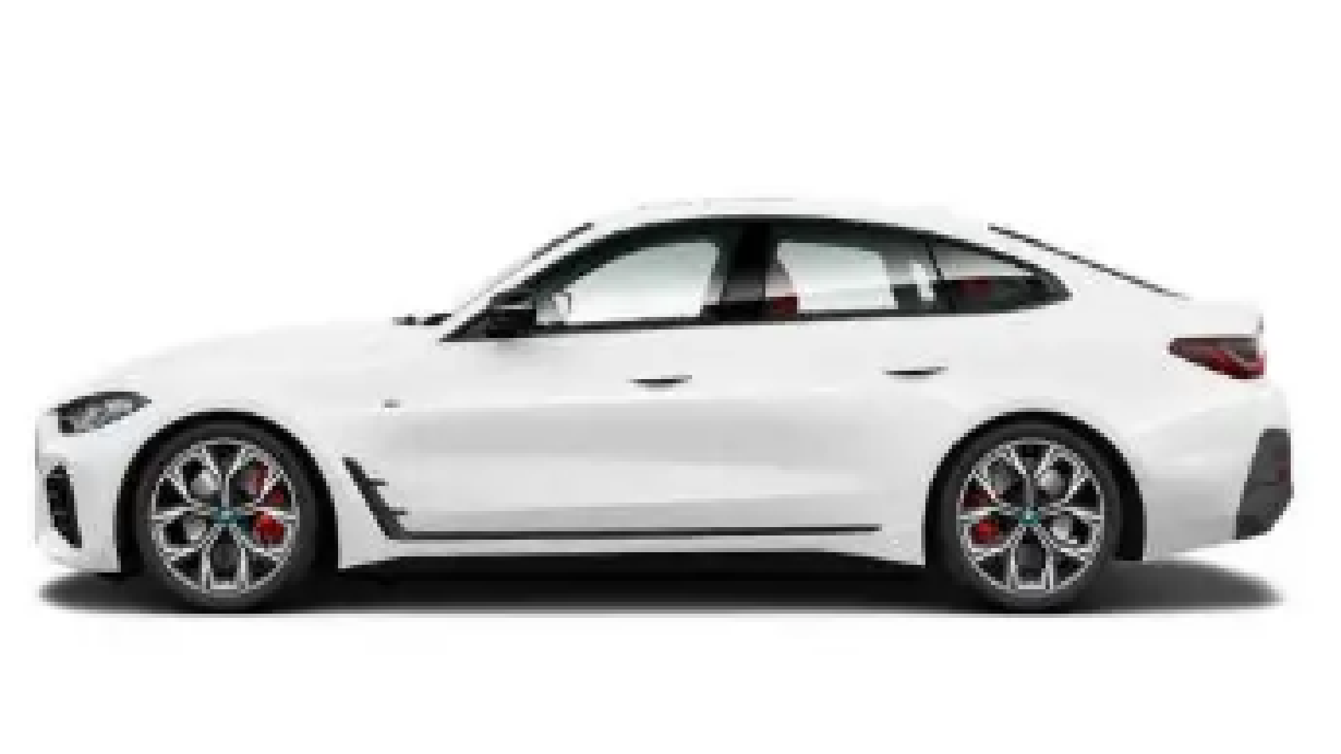 BMW I4 측면 디자인