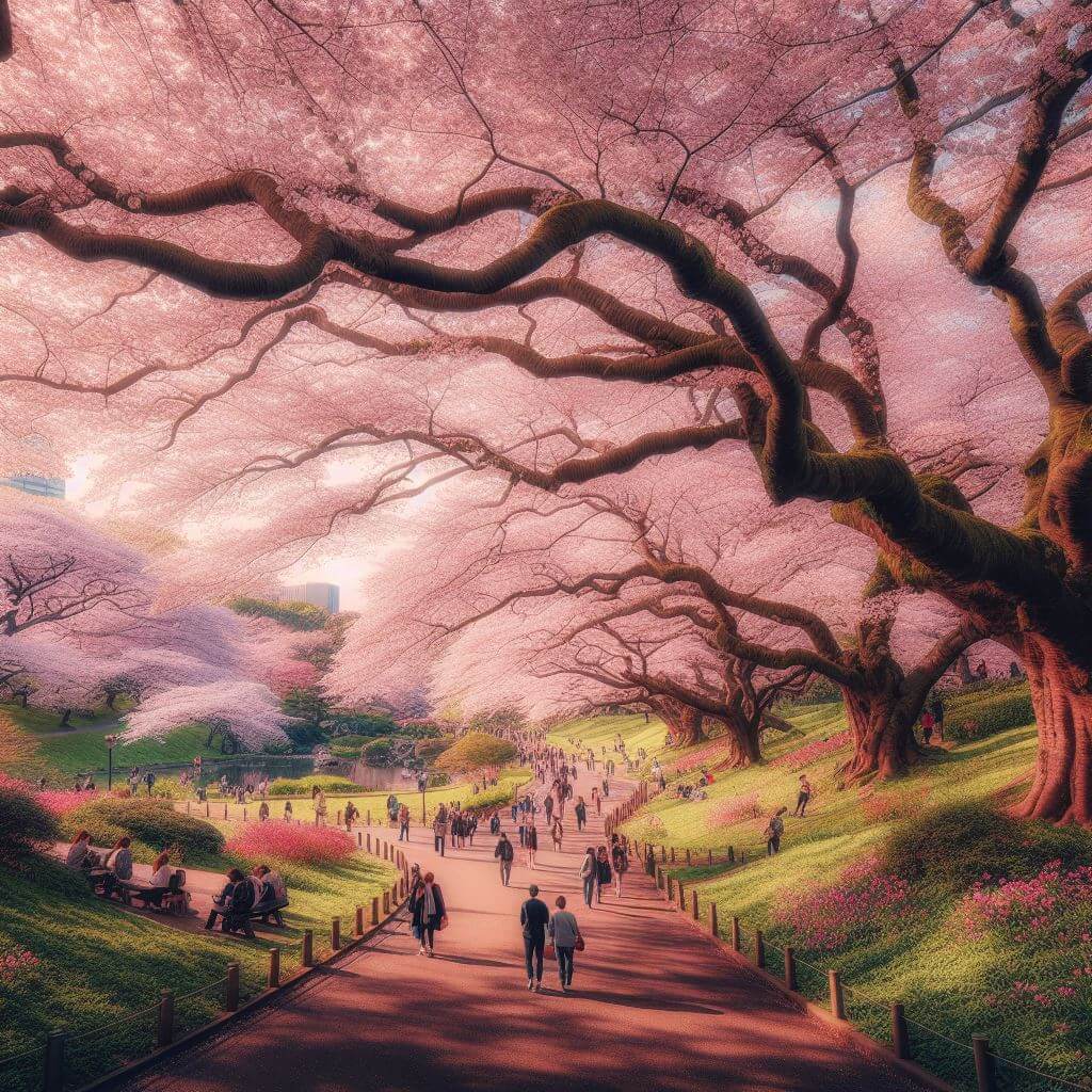 AI가-그린-광주-중외공원-벚꽃-풍경