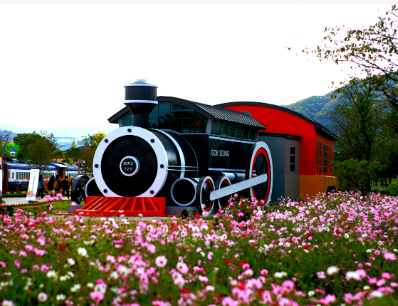 곡성 기차마을 증기기관차