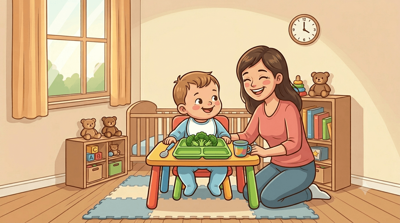 낯선 음식은 무조건 뱉는 아기, 음식 거부 시기 어떻게 대처했을까?