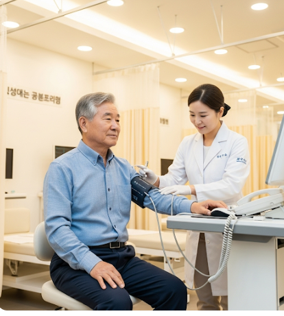 시니어 정기검진