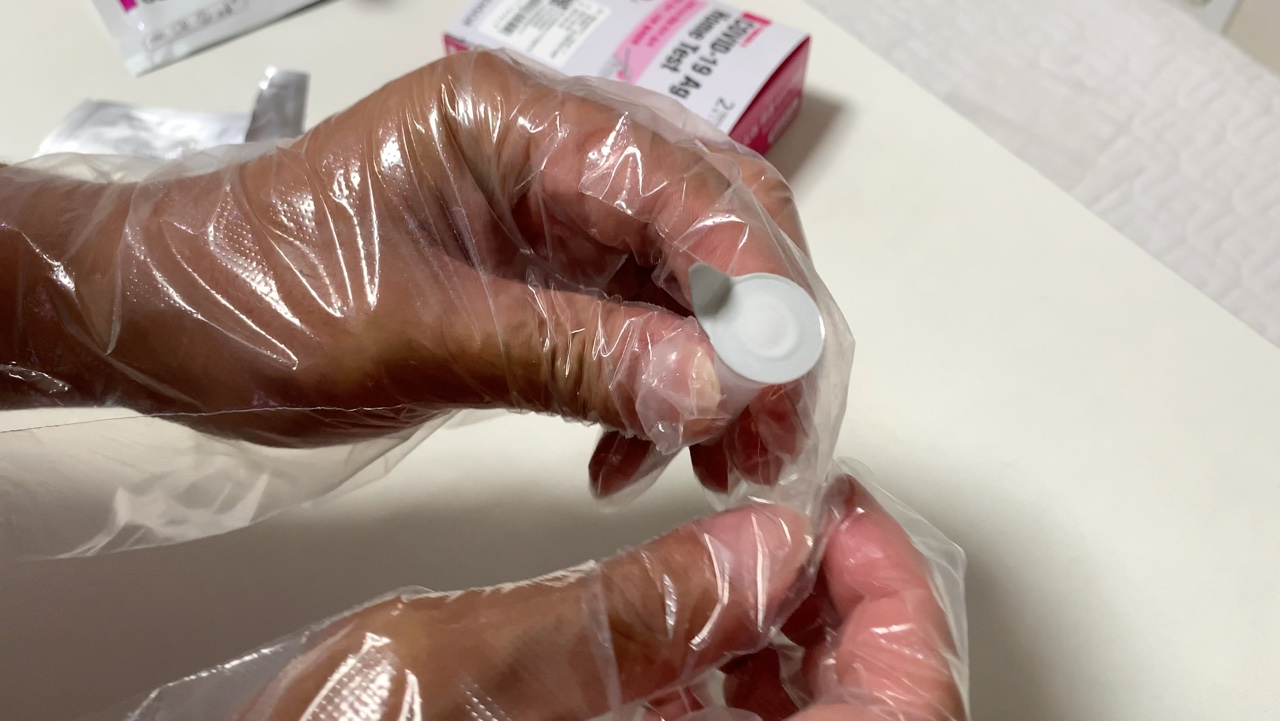 코로나 자가진단키트 사용방법