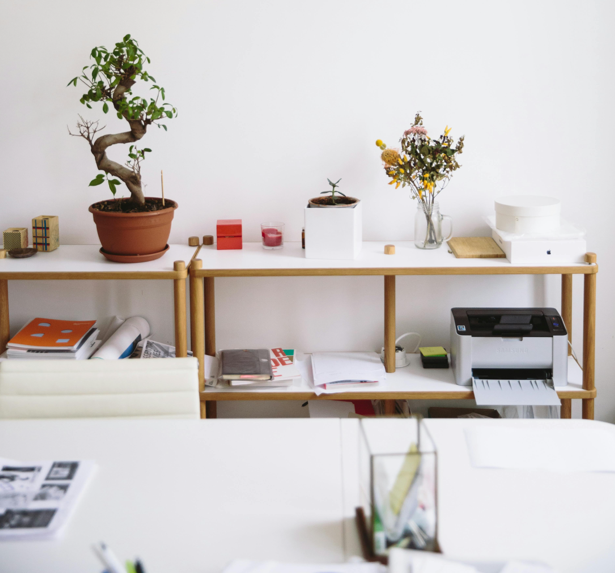 업무 중 제로 웨이스트 챌린지를 설명하기 위한 사진