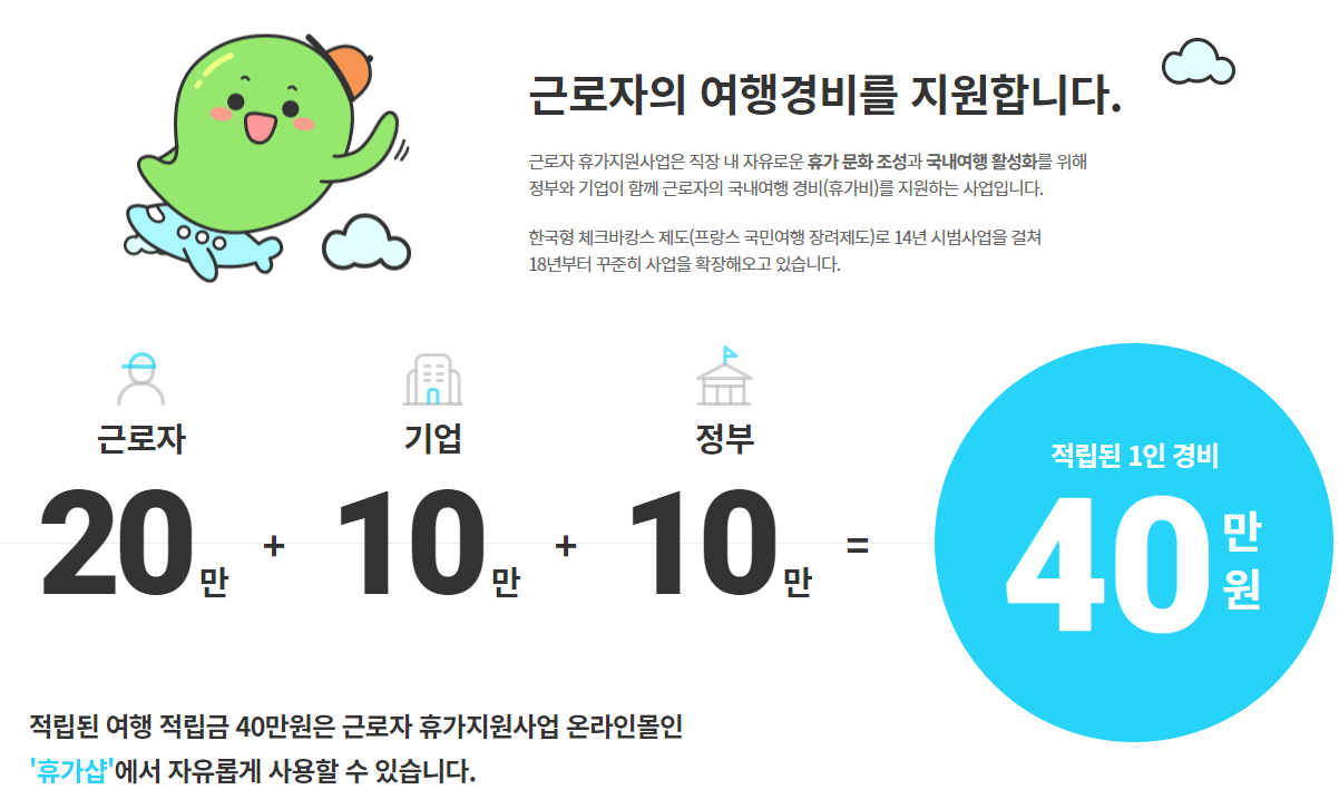 소상공인 근로자 휴가지원 신청