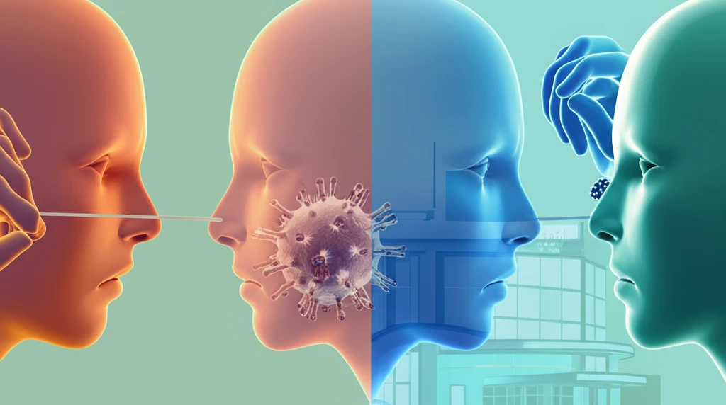 독감 증상 발현 후 병원 검사 필수 ..