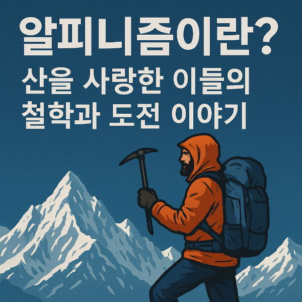 알피니즘이란? 산을 사랑한 이들의 철학과 도전 이야기