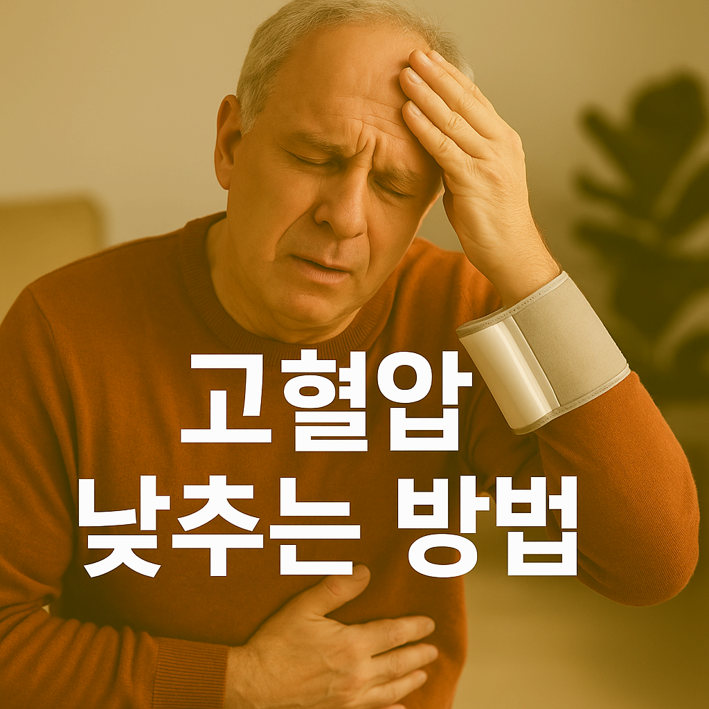 머리가 무겁고 어지럽다면, 고혈압 신호일 수 있어요.