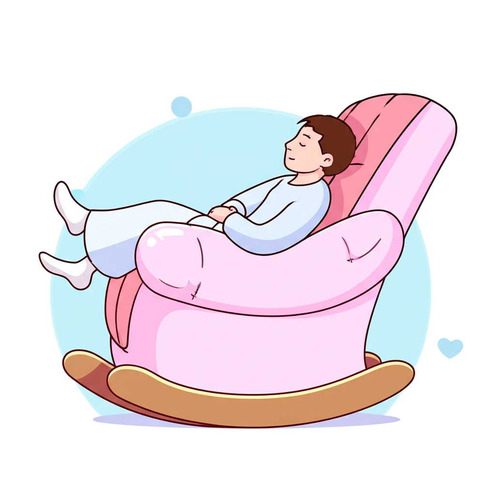 흔들흔들 꿀잠 보장! 이안 리클라이너