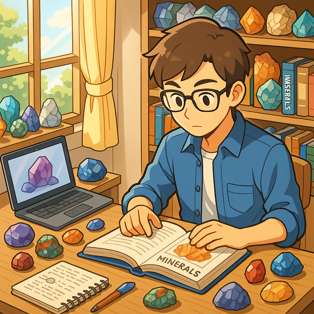 광물 이야기 ⑫ – 광물 관련 책과 자료: 지식의 깊이를 더하는 추천 콘텐츠