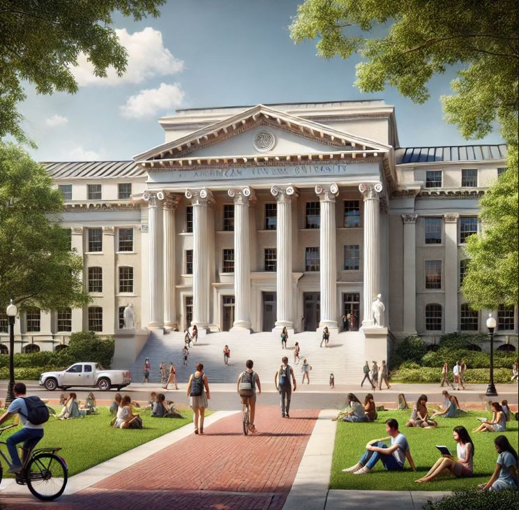 대학 캠퍼스 이미지