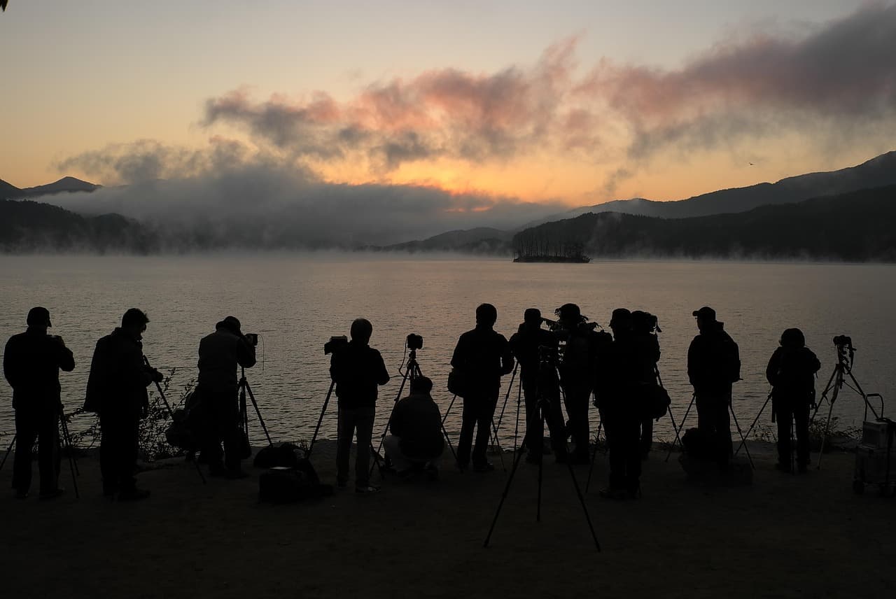 사진 작가들이 모인 마이크로 공동체의 예시 사진