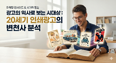 광고의 역사로 보는 시대상, 20세기 인쇄광고의 변천사 분석