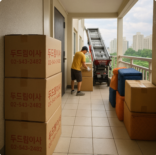 서울 아파트 포장이사 비용 견적 후기