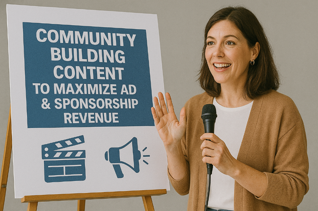 커뮤니티빌딩 콘텐츠로 광고 및 협찬 수익 극대화