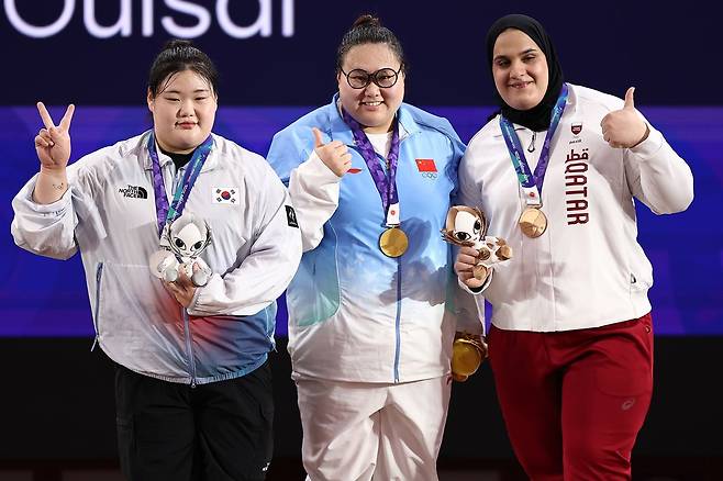 박혜정 리원원 은메달