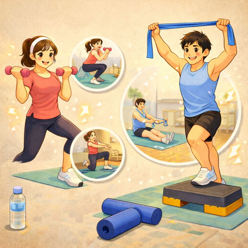 홈트 초보자를 위한 운동용품 추천 &amp; 활용법