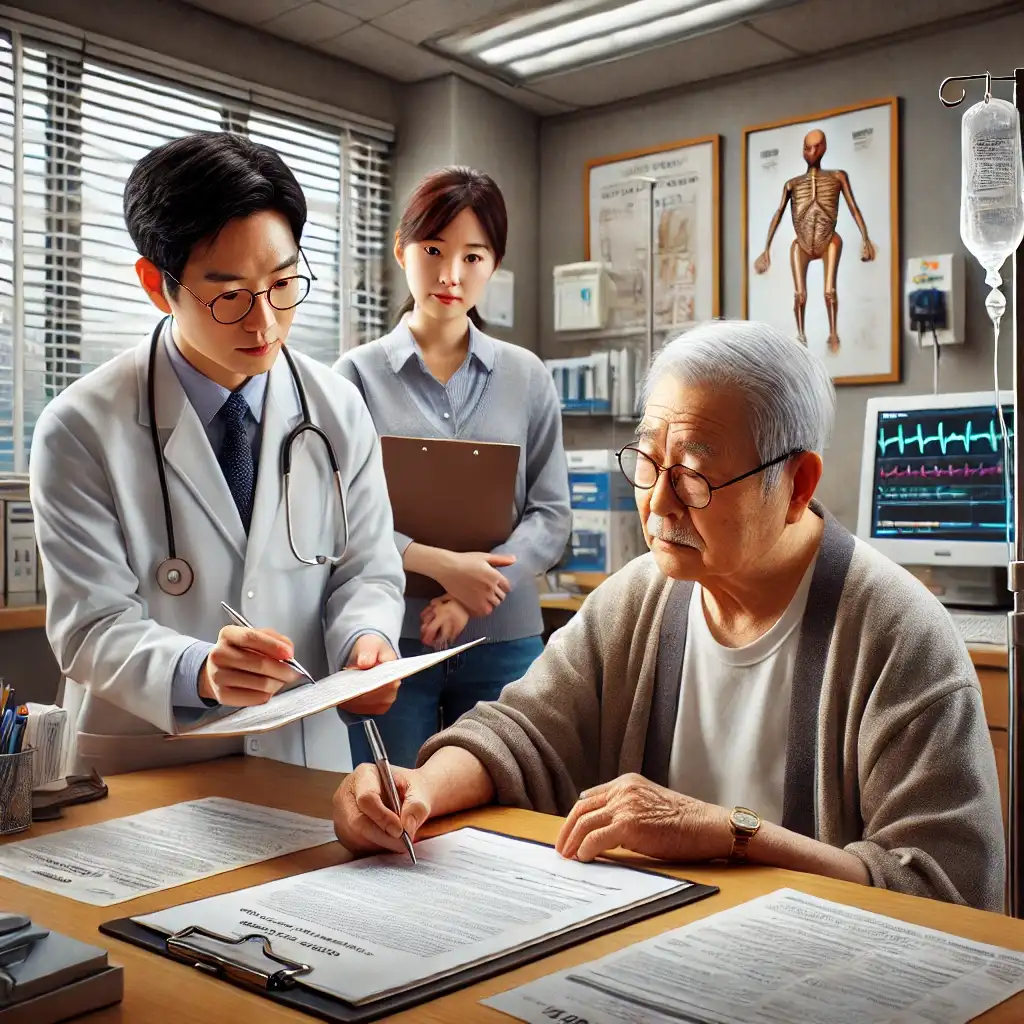 연명치료 거부 신청 필요성 양식