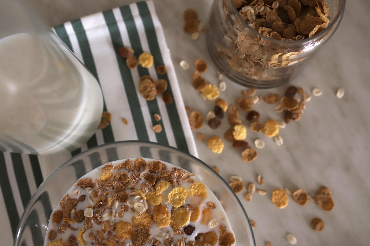 아침으로 좋은 비건 식단