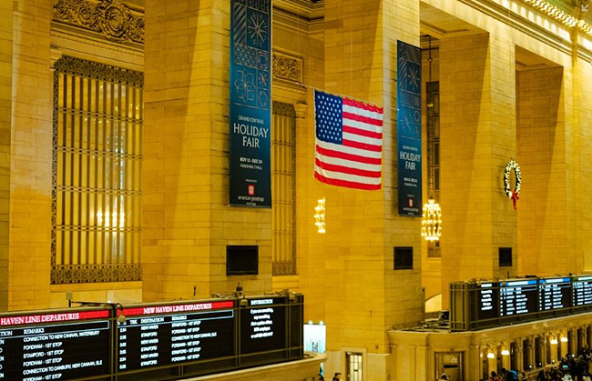 미국 증권회사 건물 사진