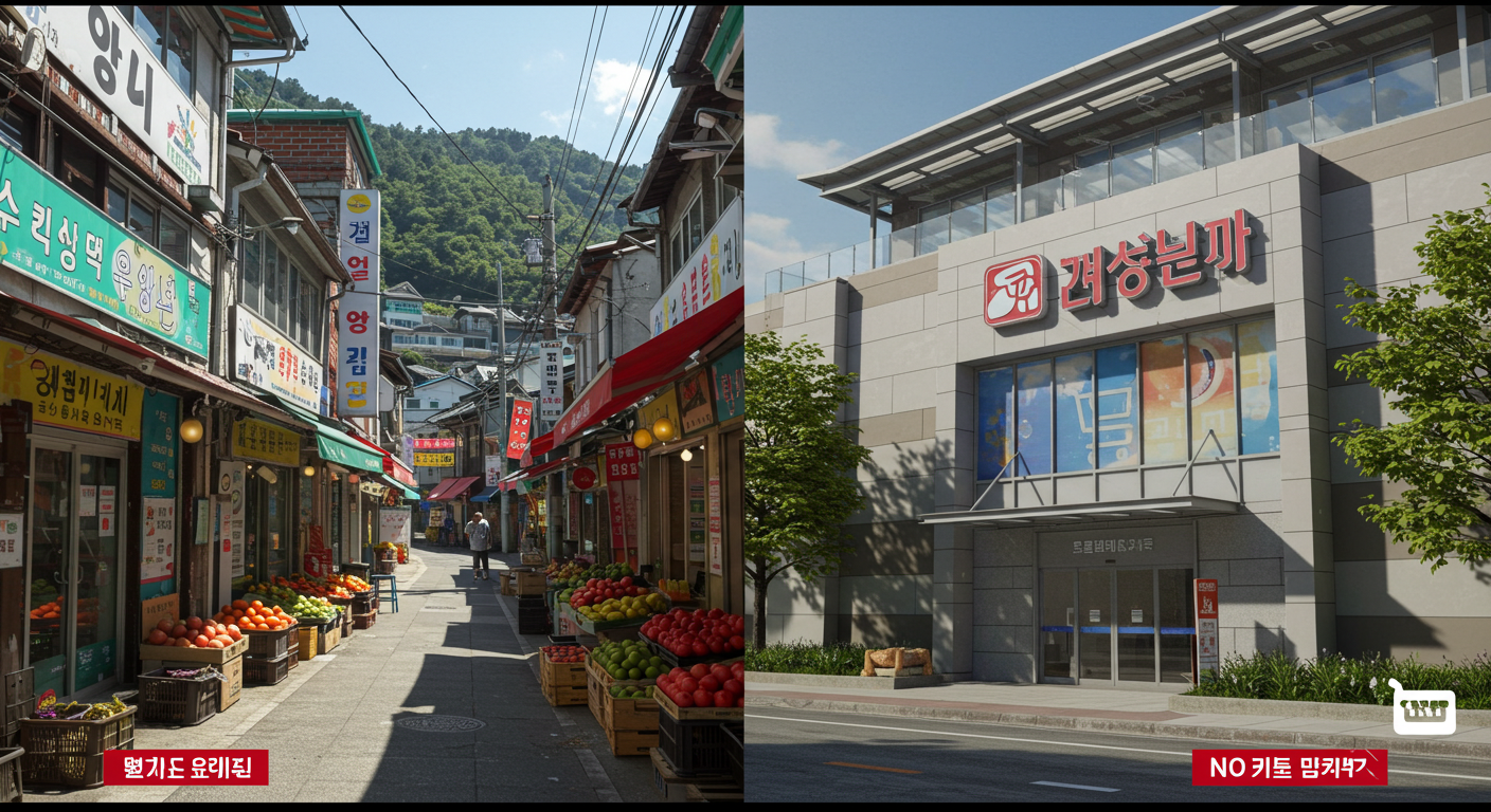 서울 민생회복 소비쿠폰 사용 가능/불가 매장 비교 이미지